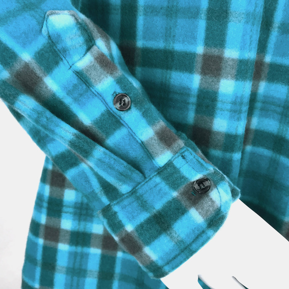 Pilote & Filles SOFT FLEECE Turquoise Shirt 2XL - Picture 2 of 6
